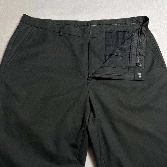 Calvin Klein Men's Flat Front Straight Leg Pants Trousers Size 36 x 30 Office - Picture 5 of 9
